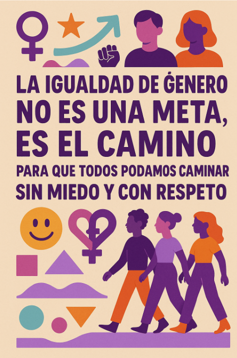 frases cartel dibujos igualdad de genero 1