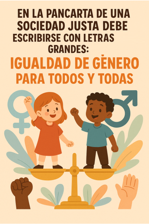 frases cartel dibujos igualdad de genero 3