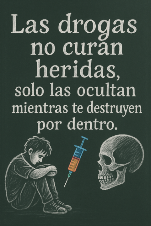 frases para cartel sobre las drogas 1