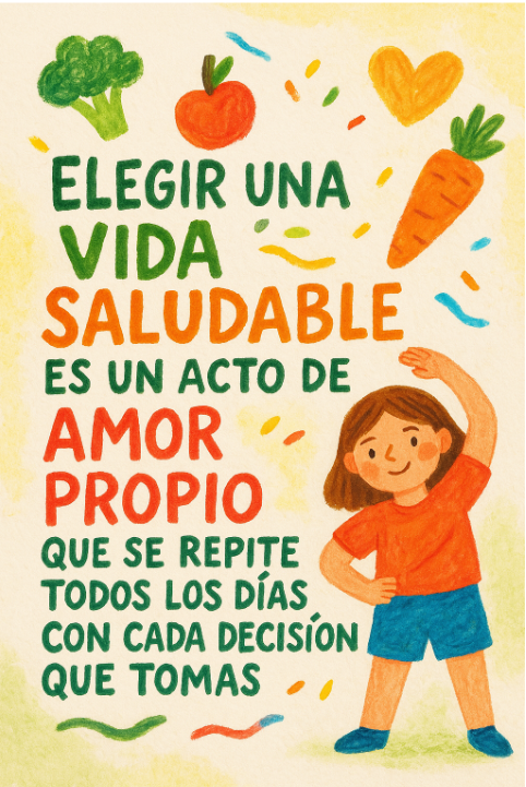 50 Frases para un cartel de Vida Saludable
