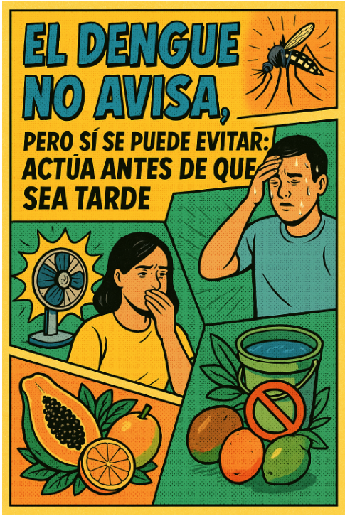 frases para un cartel sobre el dengue 1