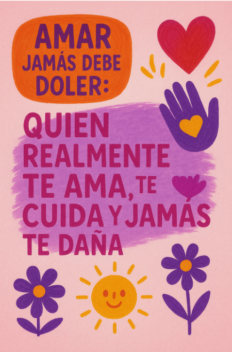 frases para un cartel sobre la violencia contra la mujer 2