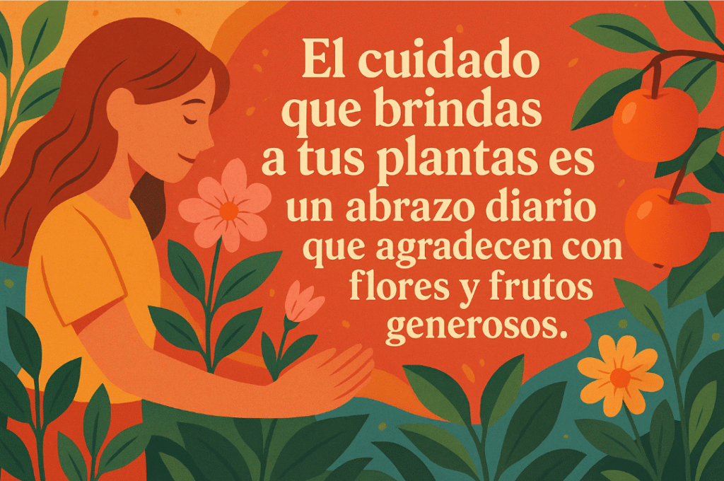 Frases para un cartel sobre el cuidado de las plantas 6